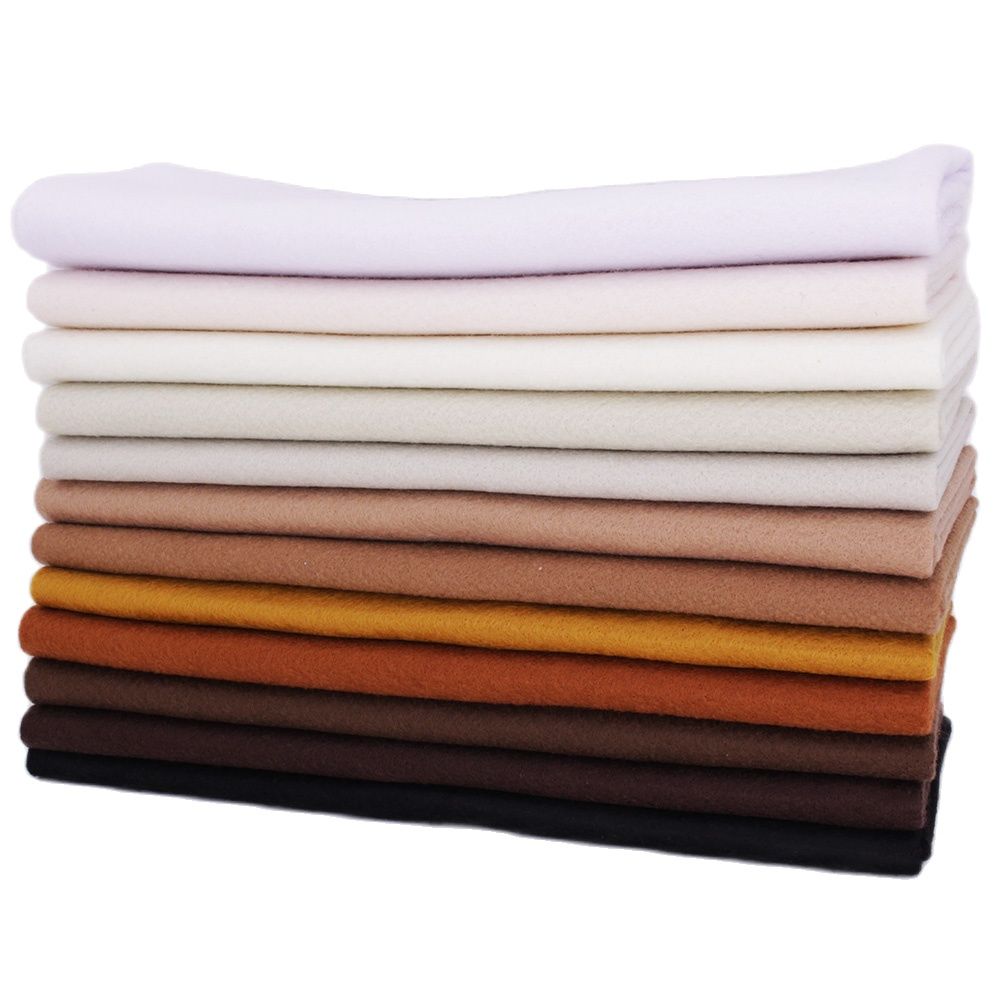 Textile And Sewing Materials - 1.2mm Black White Brown, High Density
