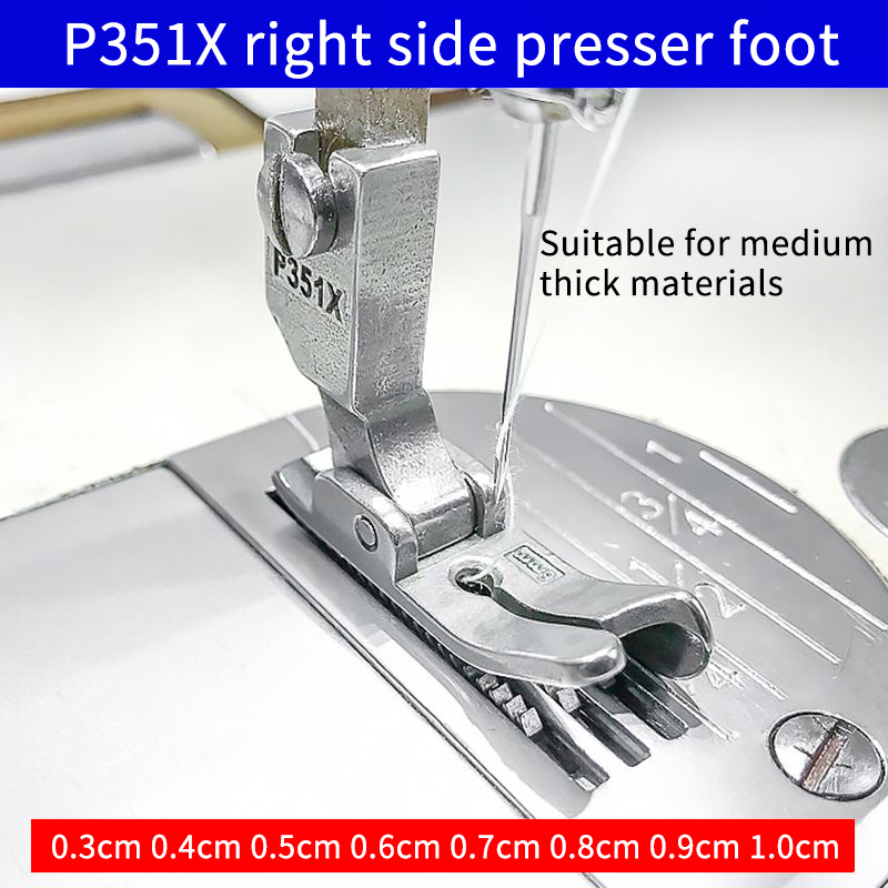 Sewing Expert - Industrial flat sewing machine right blocking