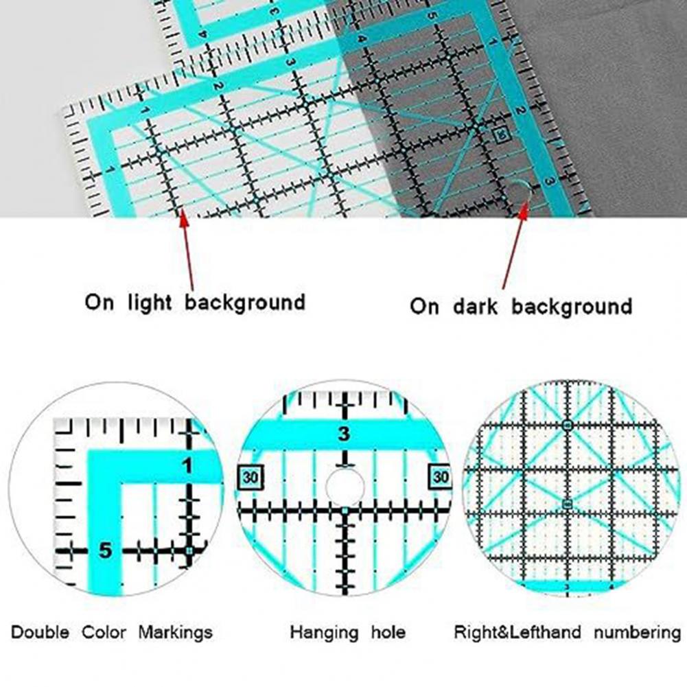4Pcs Acrylic Quilting Ruler wi - Quilting Ruler Square review and price