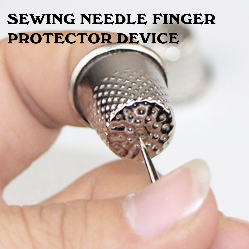 3Pcs Thimble Metal Sewing Thim - Sewing Pin Cushion review and price