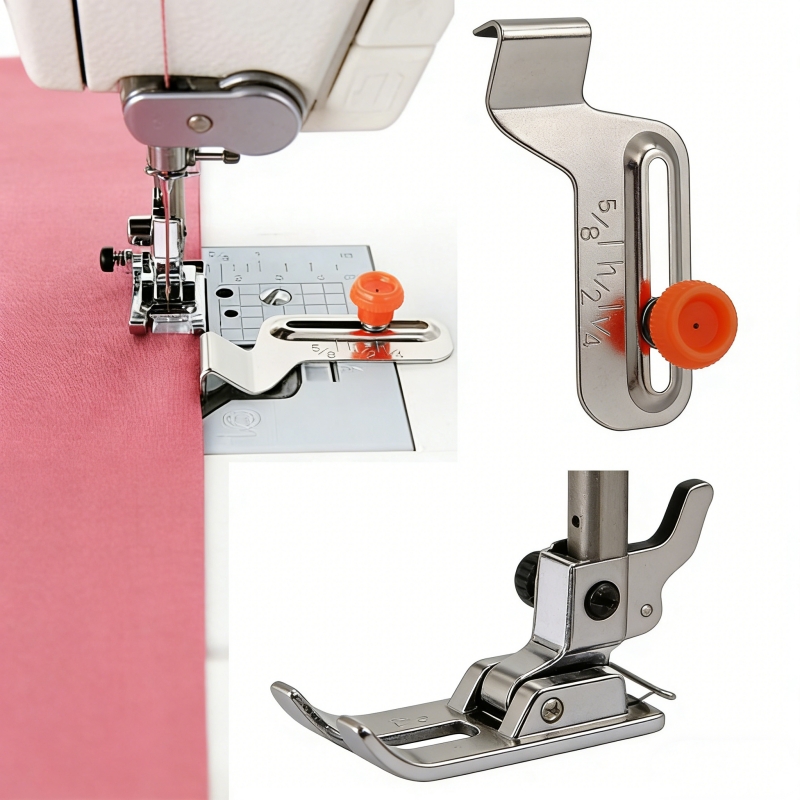 Adjustable Seam Guide Presser  - Seam Gauge Metal review and price