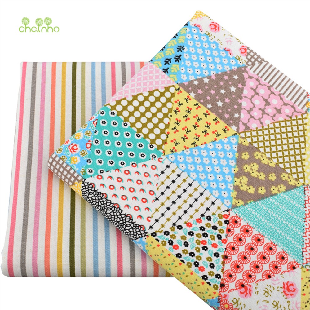 Chainho,Printed Cotton Linen F - Sewing Geotextile Fabric review and price