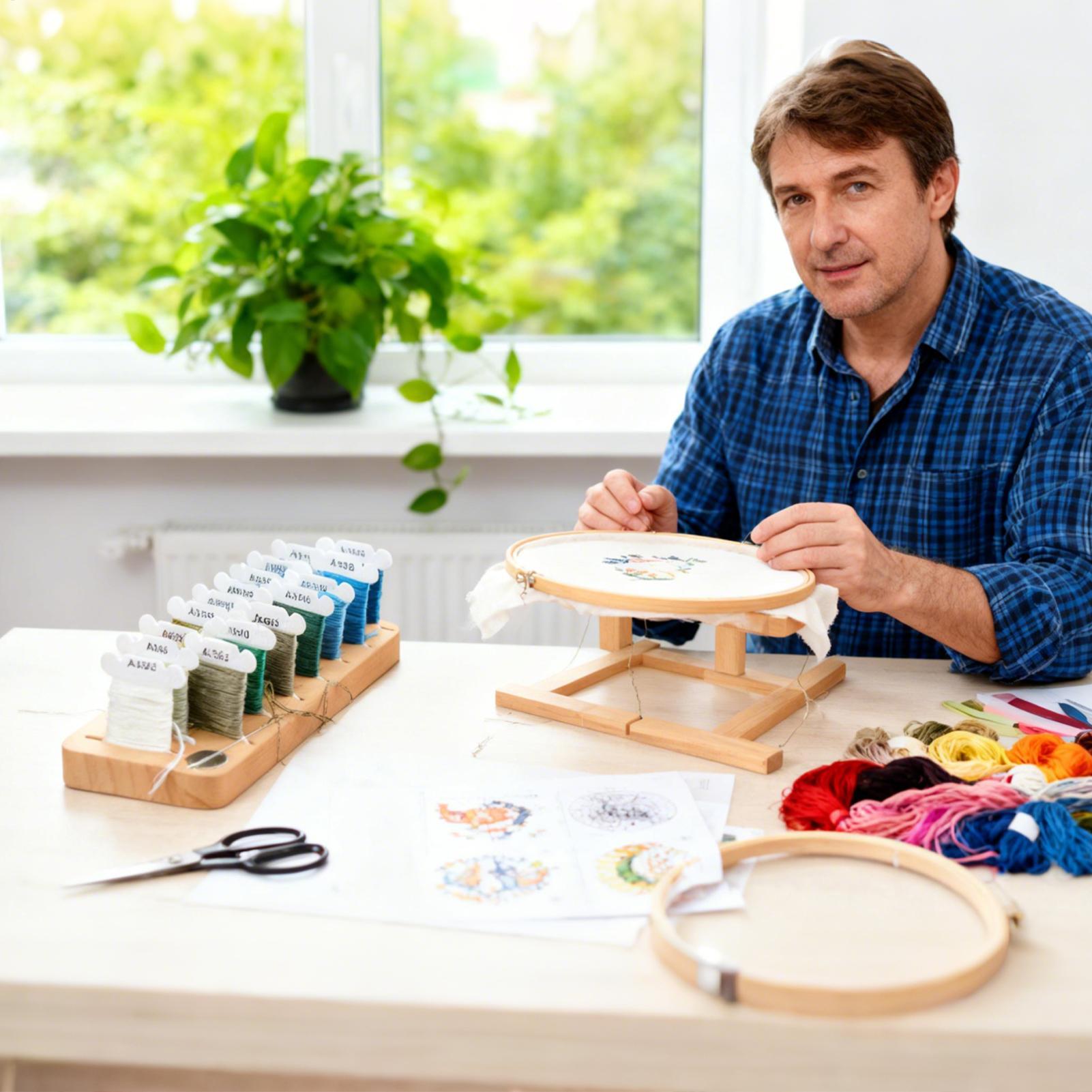 Embroidery Thread Organizer 15 - Embroidery Floss Thread review and price