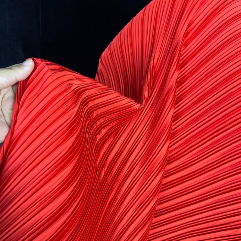 Stretch Imitation Silk Pleated - Sewing Garment review and price