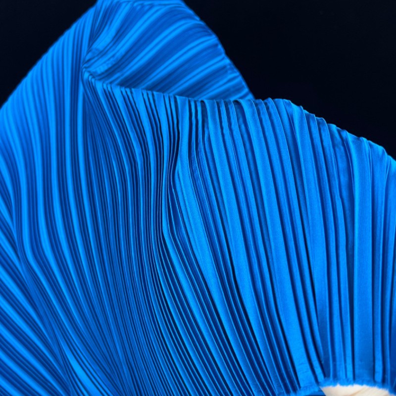 Stretch Imitation Silk Pleated - Sewing Garment review and price