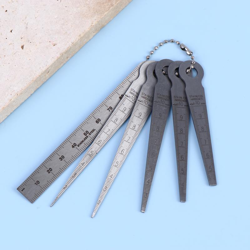 6Pcs Feeler Measuring Tool Tap - Seam Gauge Metal review and price