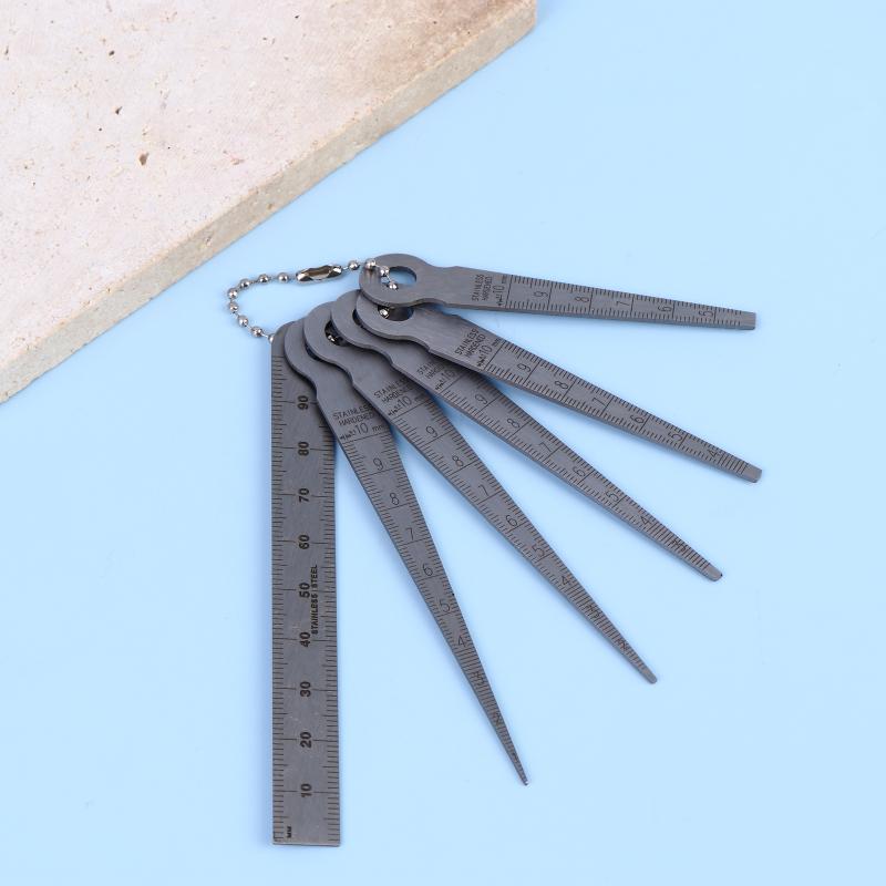 6Pcs Feeler Measuring Tool Tap - Seam Gauge Metal review and price