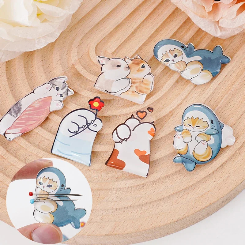 Cute cat acrylic needle, 1 pie - Embroidery Floss Thread review and price