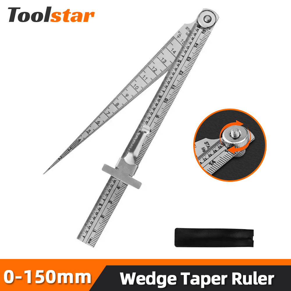 Toolstar Wedge Taper Ruler Sta - Seam Gauge Metal review and price