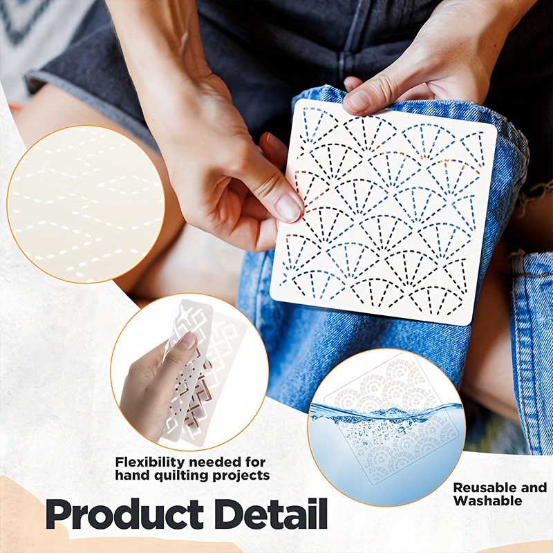 30Pcs Embroidery Templates DIY - Sewing Expert review and price