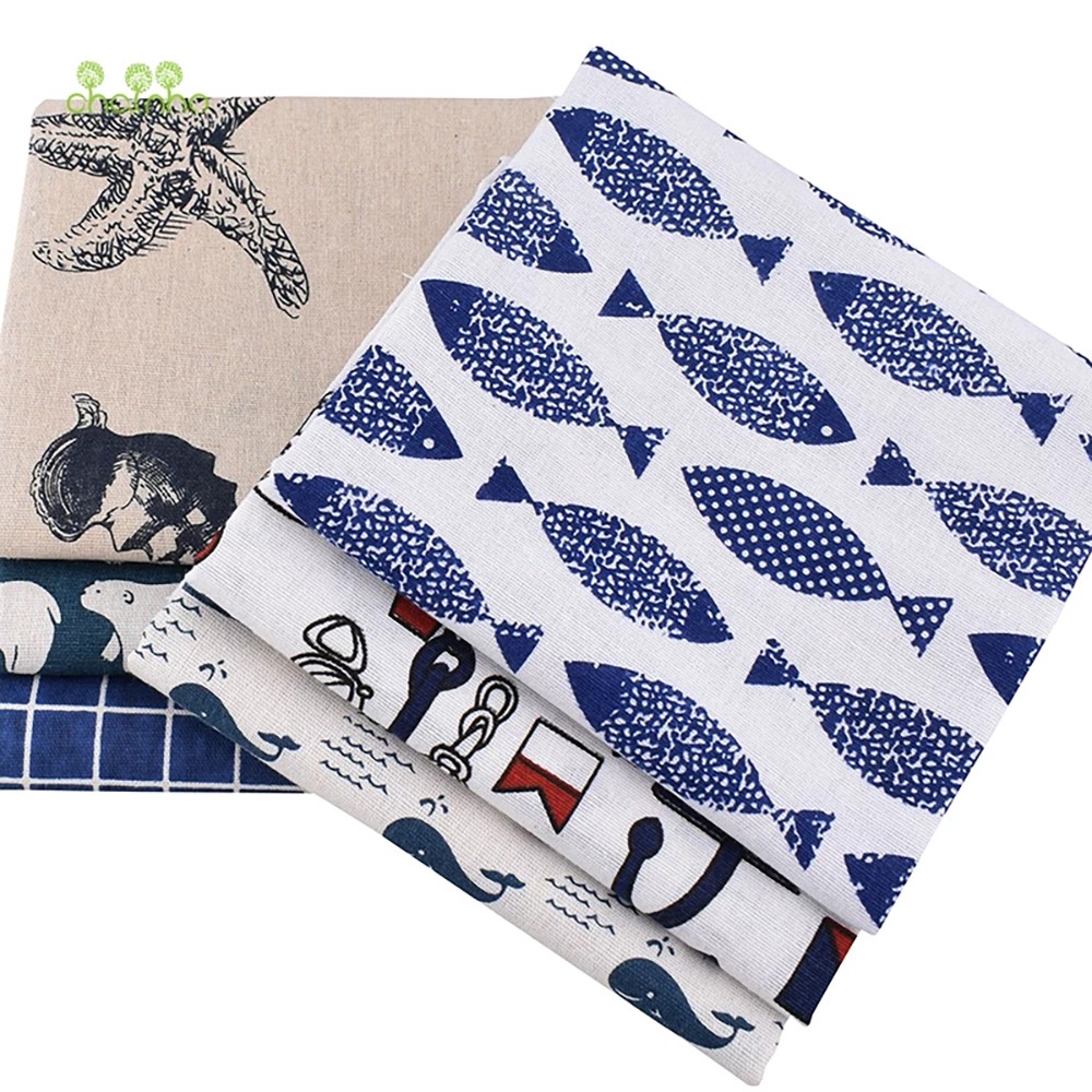 Chainho,Printed Cotton Linen F - Sewing Geotextile Fabric review and price