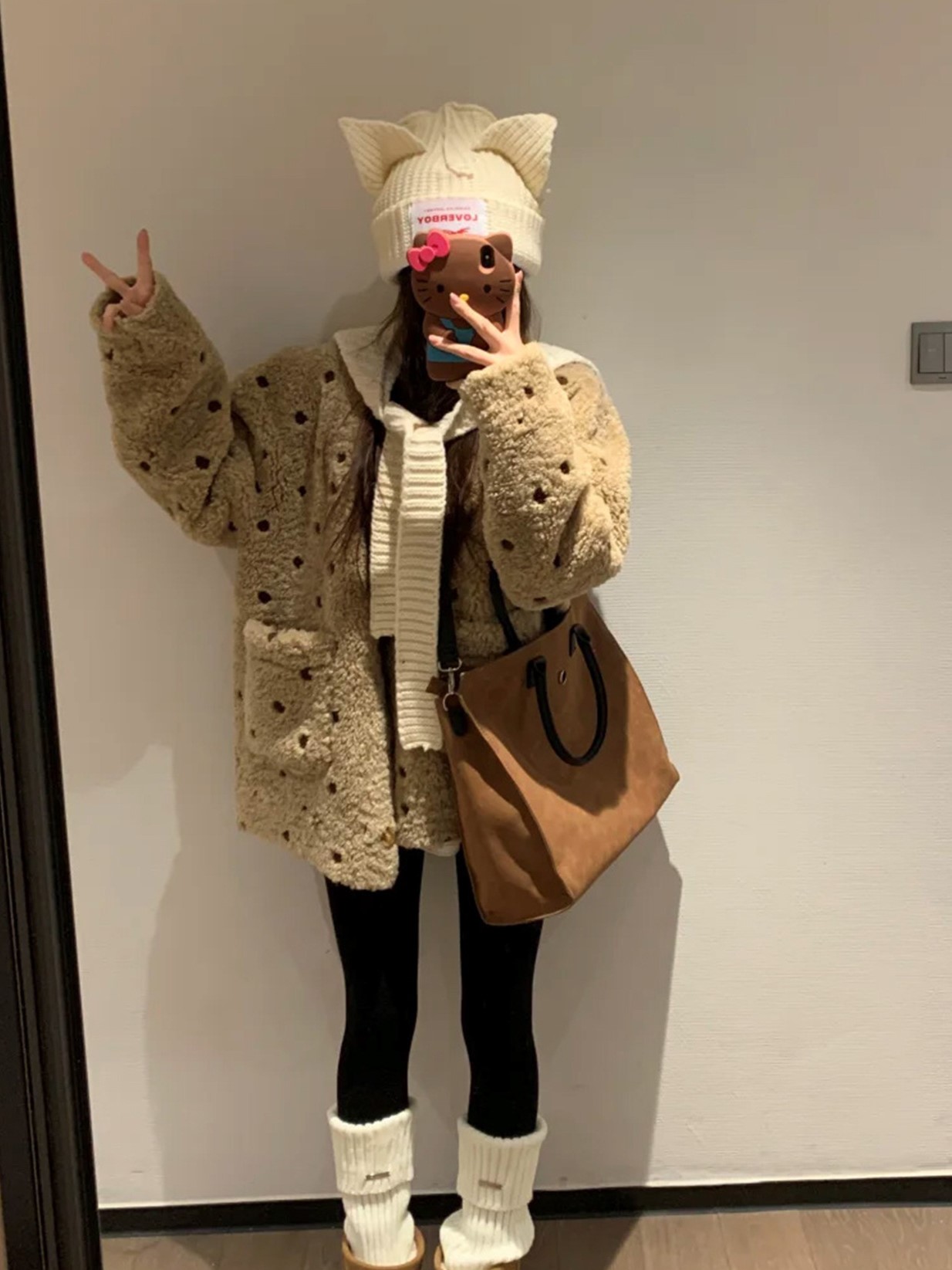 Faux Fur Cropped Jackets Coats - Sewing Front Zipper review and price