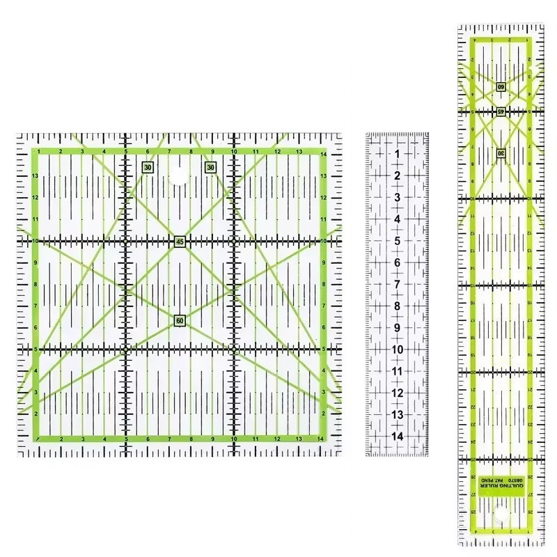 1/2pcs 15cm Quilting Patchwork - Quilting Ruler Square review and price