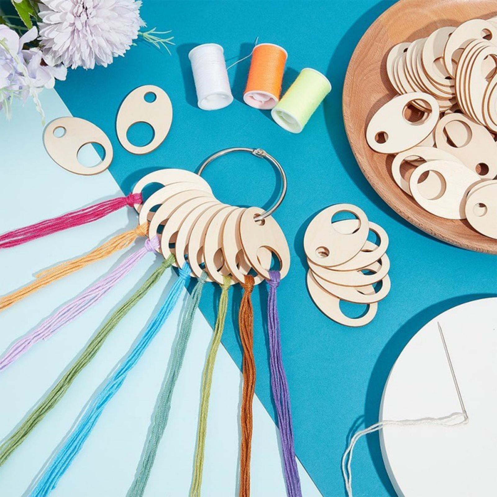 Wood Floss Drops Winding Board - Embroidery Floss Thread review and price