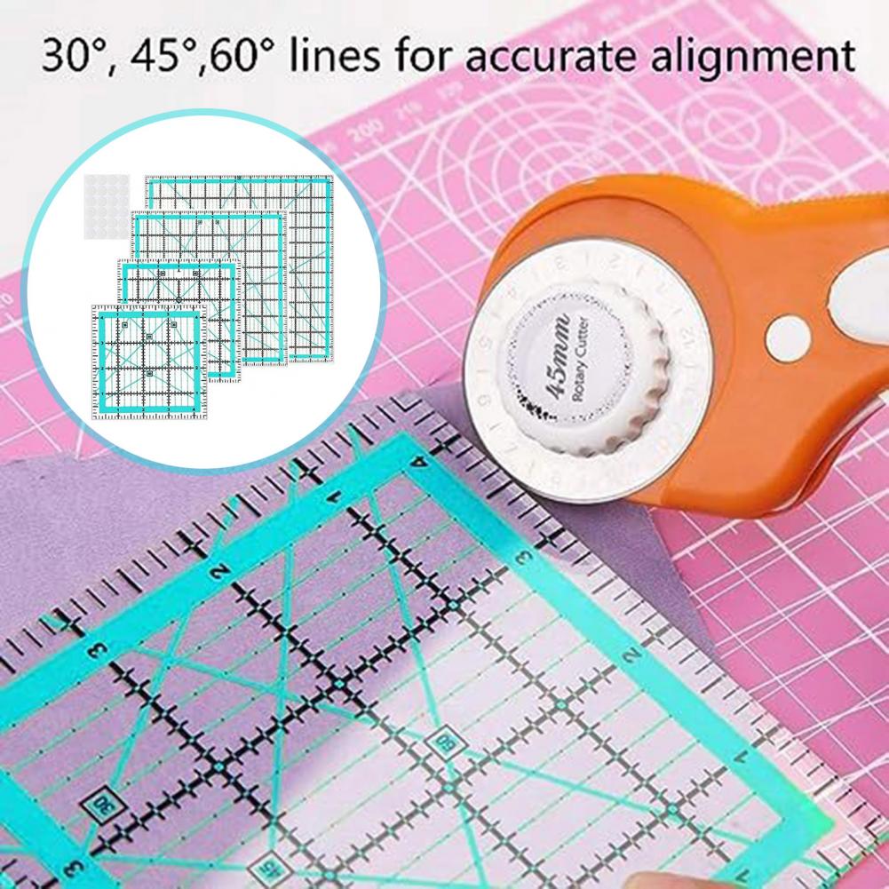4Pcs Acrylic Quilting Ruler Sq - Quilting Ruler Square review and price