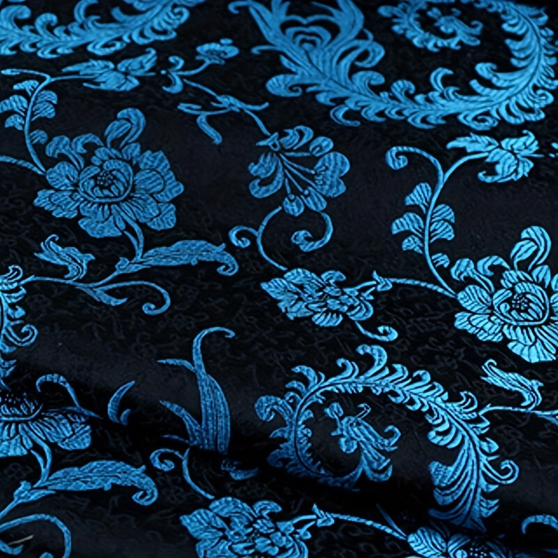 3D Blue Phoenix Tail Brocade F - Sewing Garment review and price