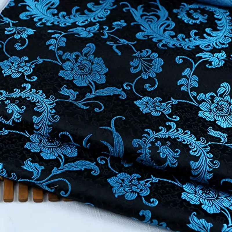 3D Blue Phoenix Tail Brocade F - Sewing Garment review and price