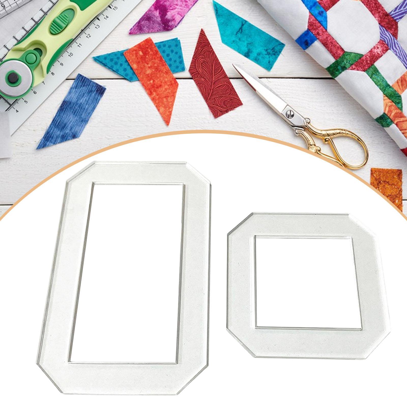 2Pcs Quilting Templates Quilt  - Quilting Ruler Square review and price